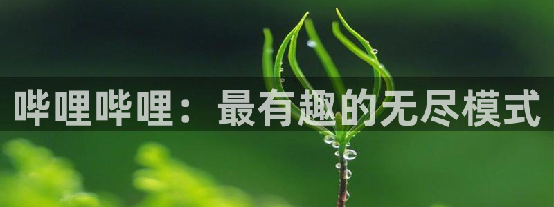 蓝冠娱乐测速：哔哩哔哩：最有趣的无尽模式